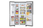 Lade das Bild in den Galerie-Viewer, LG InstaView Side-by-Side Kühlschrank Door-in-Door, Eis- &amp; Wasserspender, 628L Smart Inverter
