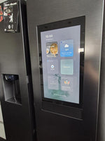 Lade das Bild in den Galerie-Viewer, Samsung Family Hub Side-by-Side Kühlschrank: 614L, Schwarz, AI Energy Modus, Twin Cooling
