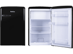 Lade das Bild in den Galerie-Viewer, AMICA KS 15614 S Retro Kühlschrank 108 l Schwarz Freistehend
