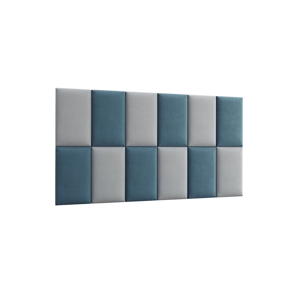 Luxuriöses Gepolstertes Samt Wandpaneel-Set 180x100 cm für moderne Raumgestaltung