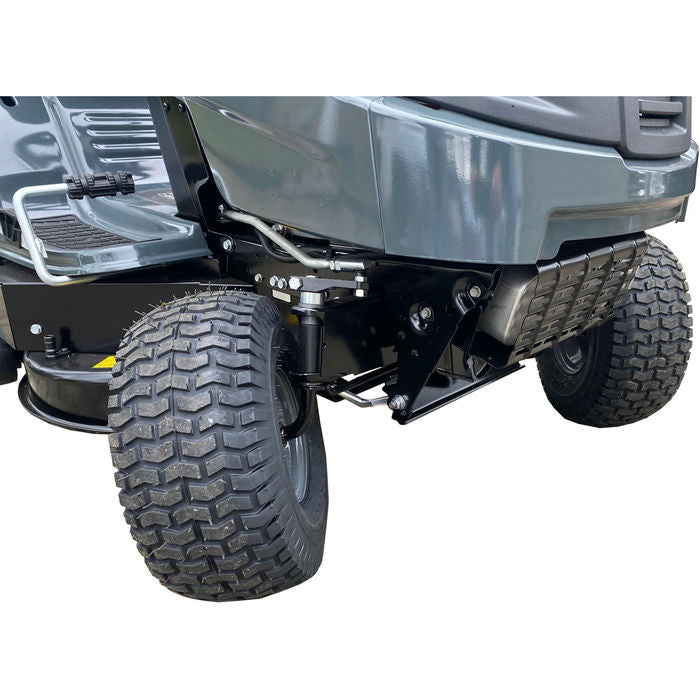 BLACK EDITION® 175/92 H Rasentraktor: Hydrostat, 92cm Schnitt, inkl. Schneeschild & Ketten
