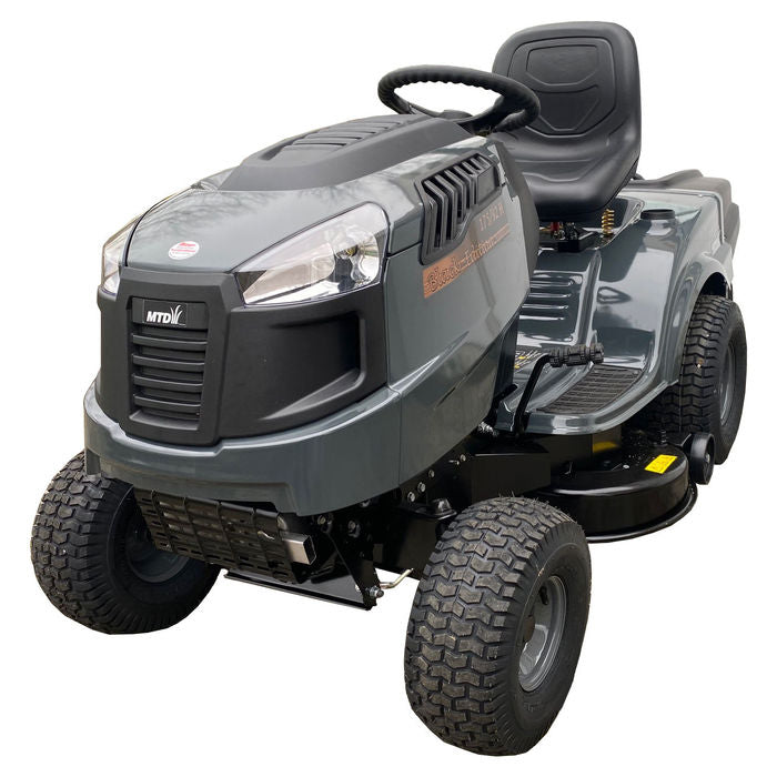 BLACK EDITION® 175/92 H Rasentraktor: Hydrostat, 92cm Schnitt, inkl. Schneeschild & Ketten