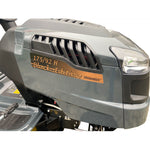 Lade das Bild in den Galerie-Viewer, BLACK EDITION® 175/92 H Rasentraktor: Hydrostat, 92cm Schnitt, inkl. Schneeschild &amp; Ketten
