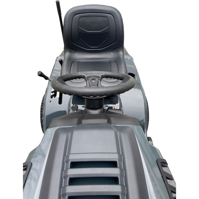 BLACK EDITION® 175/92 H Rasentraktor: Hydrostat, 92cm Schnitt, inkl. Schneeschild & Ketten
