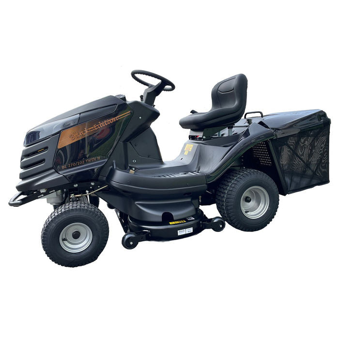 BLACK EDITION® BL 270/102 Twin H Rasentraktor: 24 PS, 102cm Schnittbreite, Hydrostat, Komfort