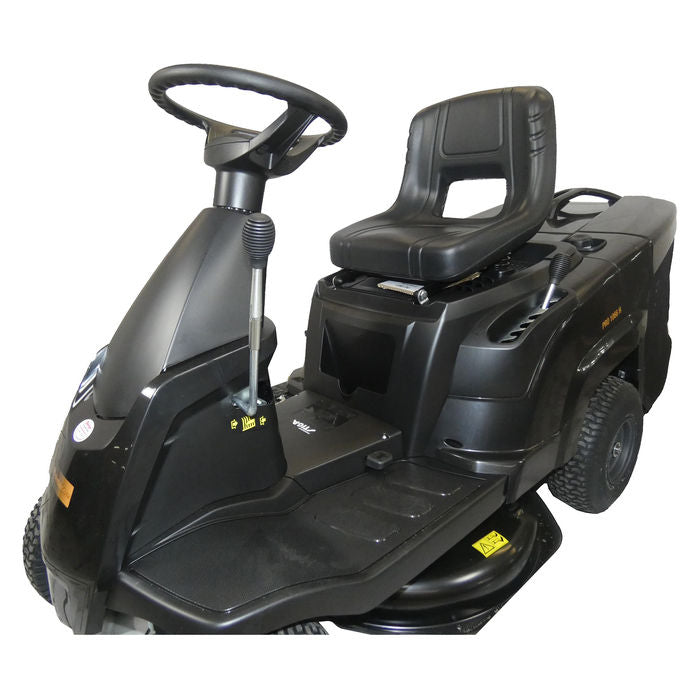 BLACK EDITION® Combi PRO 1066 H Aufsitzmäher: Kompakt, 66 cm Schnittbreite, Hydrostatgetriebe