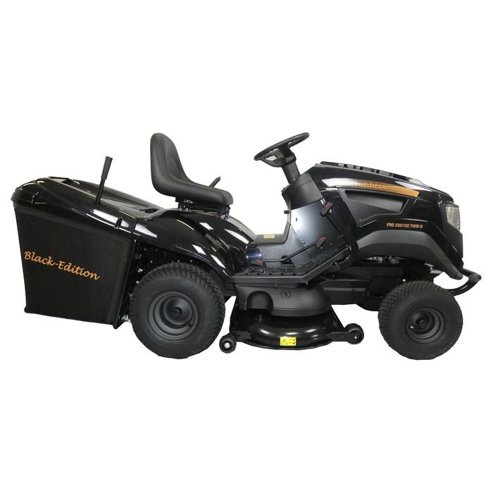 Black Edition PRO 226/102 Twin H Rasentraktor: Stiga 20 PS, 102cm Schnittbreite