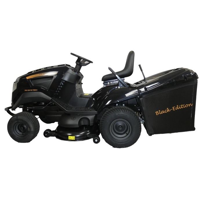Black Edition PRO 226/102 Twin H Rasentraktor: Stiga 20 PS, 102cm Schnittbreite