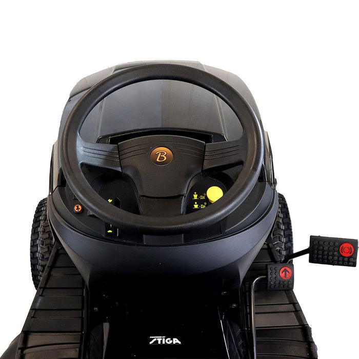 BLACK EDITION® PRO 200/92 Twin H Rasentraktor, STIGA Motor, 92cm Schnitt