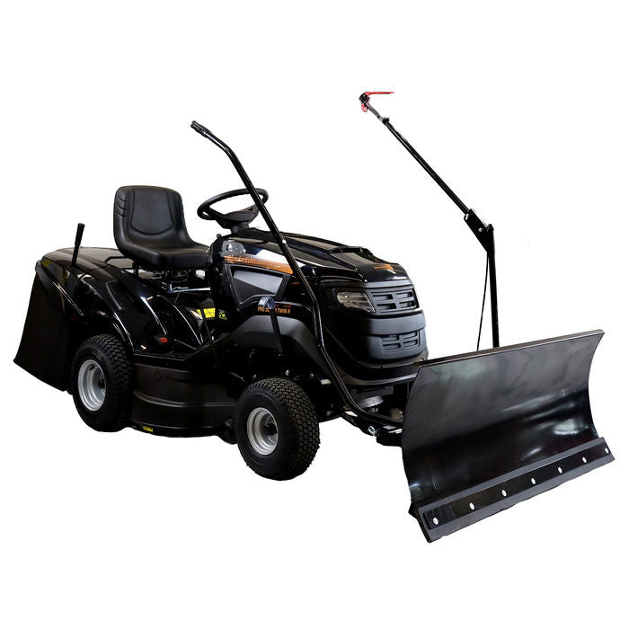 BLACK EDITION® PRO 220/102 Twin HK Rasentraktor: Kawasaki Power, Hydrostat, Schneeschild