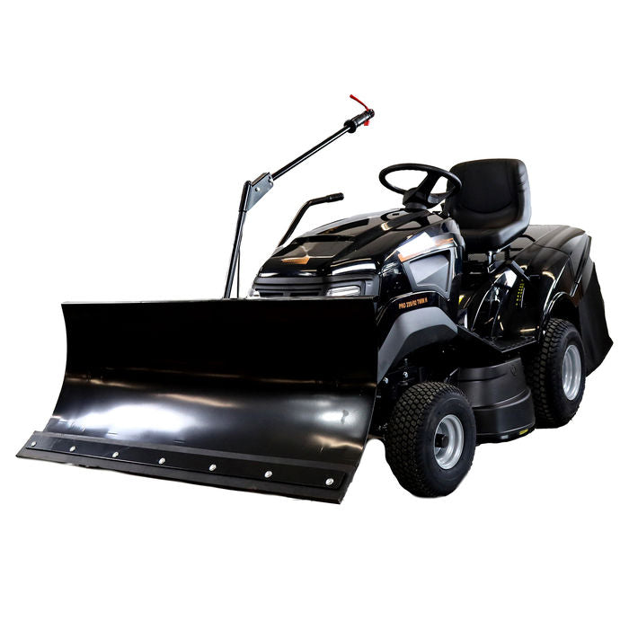BLACK EDITION® PRO 220/102 Twin HK Rasentraktor: Kawasaki Power, Hydrostat, Schneeschild