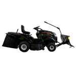 Lade das Bild in den Galerie-Viewer, BLACK EDITION® PRO 220/102 Twin HK Rasentraktor: Kawasaki Power, Hydrostat, Schneeschild
