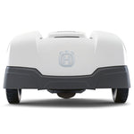 Lade das Bild in den Galerie-Viewer, HUSQVARNA 105 Automower® Weiß: Kompakter Mähroboter für 600 m² Gärten, 25% Steigung, leise und effizient
