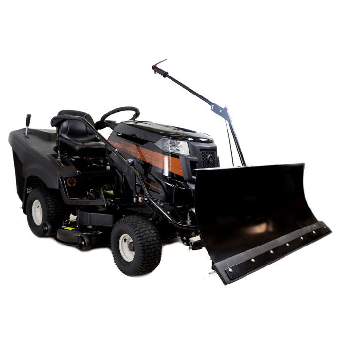 BLACK EDITION® 285/106 Twin KH Rasentraktor Kawasaki Motor Schneeschild Inklusive