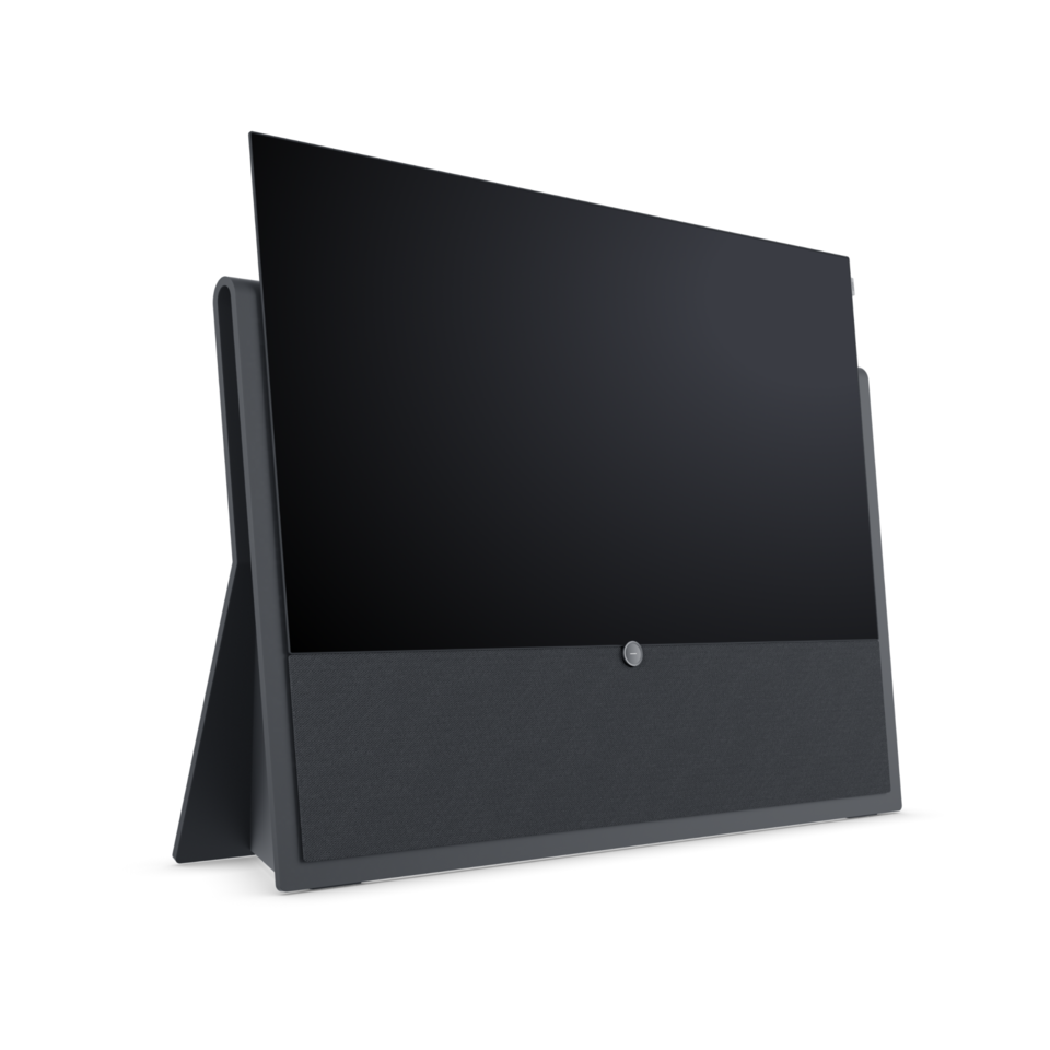 Loewe iconic inspire 55 Graphitgrau OLED TV mit integrierter Soundbar