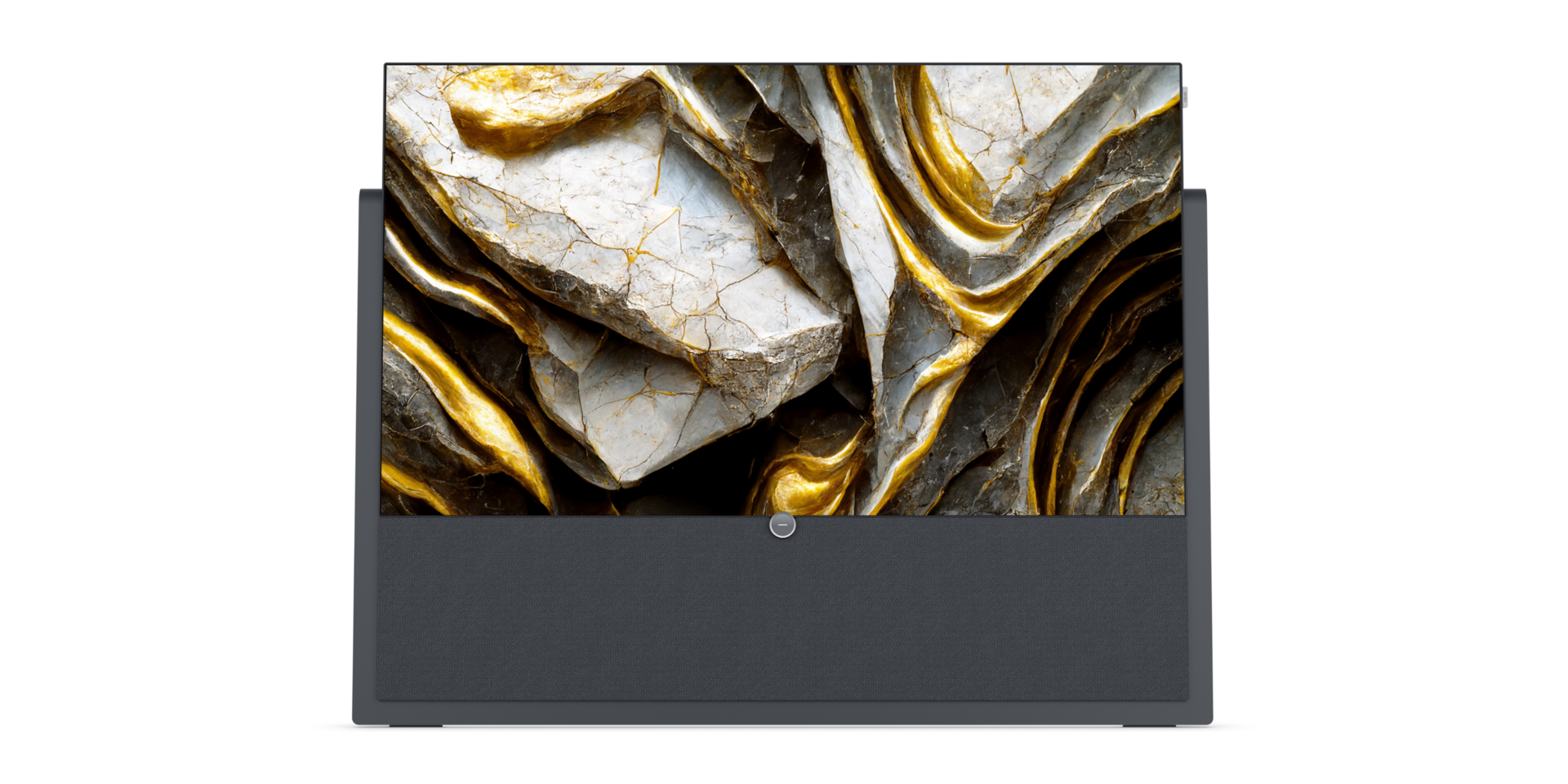 Loewe iconic inspire 55 Graphitgrau OLED TV mit integrierter Soundbar