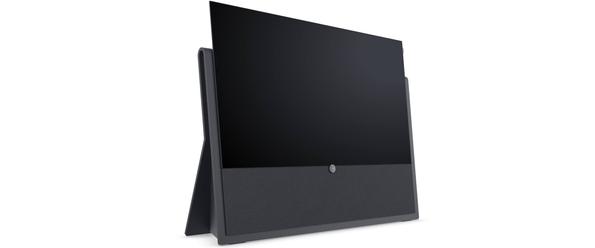 Loewe iconic inspire 55 Graphitgrau OLED TV mit integrierter Soundbar