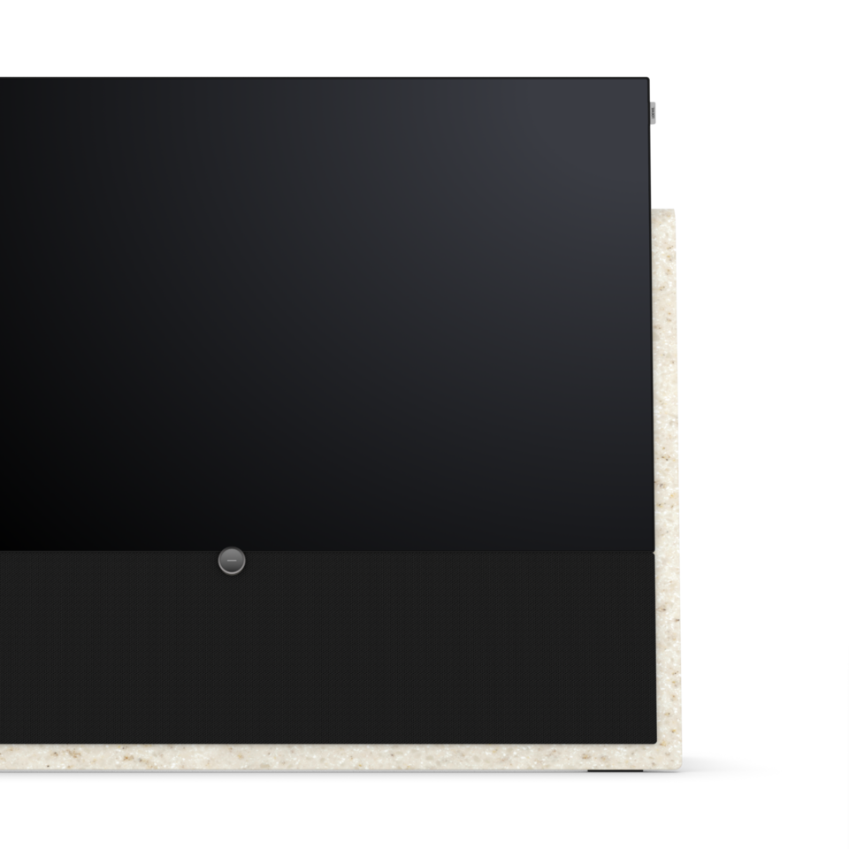 Loewe iconic inspire 55 Elfenbeinsand OLED Smart TV mit Soundbar