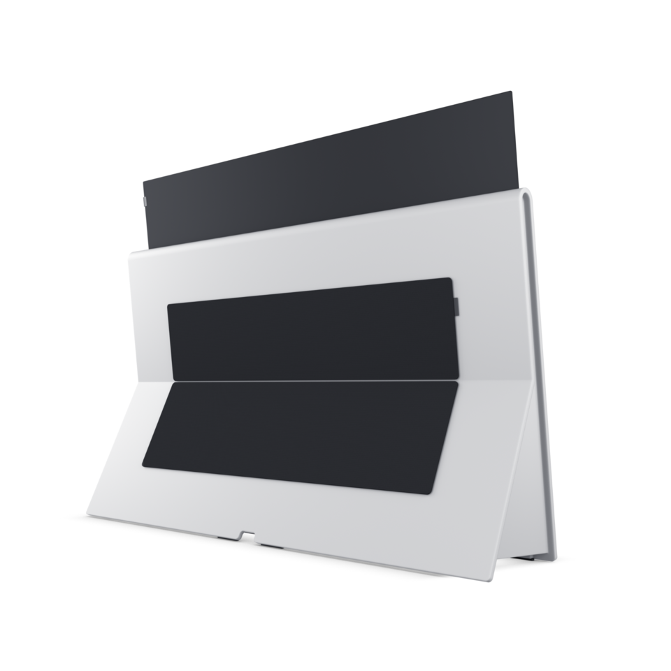 Loewe iconic inspire 65 reinweiß OLED 4K Smart TV mit einzigartigem Stein-Design