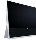Lade das Bild in den Galerie-Viewer, Loewe iconic inspire 65 reinweiß OLED 4K Smart TV mit einzigartigem Stein-Design

