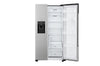LG Side-by-Side Kühlschrank mit InstaView, Craft Ice, Eis- & Wasserspender, 562L Kapazität