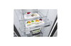 LG InstaView Side-by-Side Kühlschrank: Groß, Smart, Eis- & Wasserspender, Schwarz