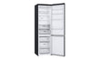 LG GBB62MCGCN1 Kühl-Gefrierkombination Mattschwarz, Smart Inverter Kompressor, 384L