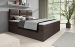 Lade das Bild in den Galerie-Viewer, Carre Boxspringbett mit USB-Anschluss: Modernes Design, Hoher Schlafkomfort, Praktische Ladefunktion
