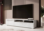 Lade das Bild in den Galerie-Viewer, Lino TV-Lowboard: Modernes Design, Praktischer Stauraum, Stabile Medienkonsole Wohnzimmer.
