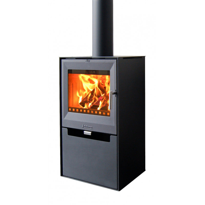 Aduro 14 Holzofen 9 kW Kubisch Effizient mit Aduro-tronic Kaminofen