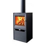 Lade das Bild in den Galerie-Viewer, Aduro 14 Holzofen 9 kW Kubisch Effizient mit Aduro-tronic Kaminofen
