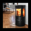 Aduro 17 Holzofen Konvektion 9 kW Panoramablick Selbstreinigendes Glas
