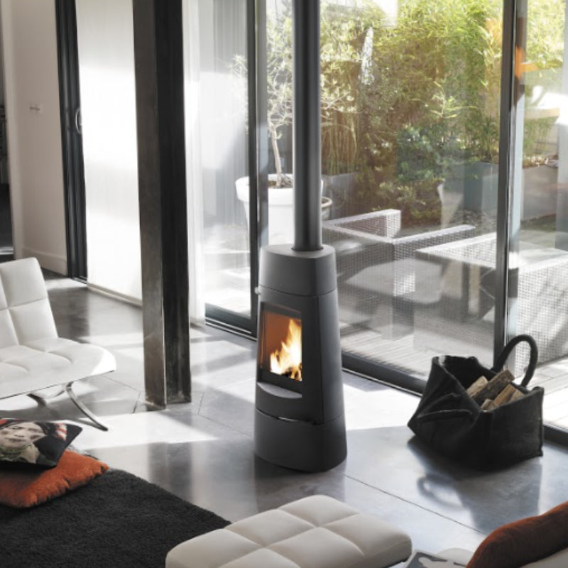 Invicta Aratos Holzofen 12 kW Gusseisen: Effizient, Modern, Umweltfreundlich