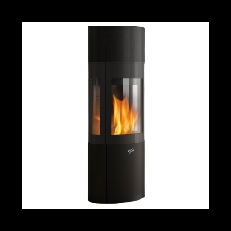 Godin Arnel 7,2 kW Holzofen: Effizienter Kaminofen mit Modernem Ovalen Design