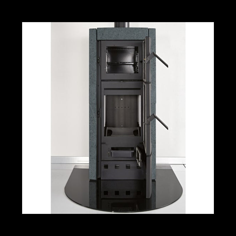 Ester Forno Evo Holzofen mit Backofen und Vulkanstein – 8,2 kW Leistung