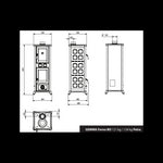 Lade das Bild in den Galerie-Viewer, La Nordica Gemma Forno 5.0 Holzofen: 7,3 kW, Naturstein, Integrierter Backofen für Gemütlichkeit
