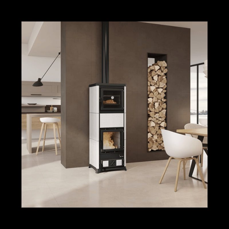 Nova Forno Holzofen mit Backofen: Effizient, Vielseitig, Stilvoll, 11,8 kW