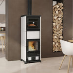Lade das Bild in den Galerie-Viewer, Nova Forno Holzofen mit Backofen: Effizient, Vielseitig, Stilvoll, 11,8 kW
