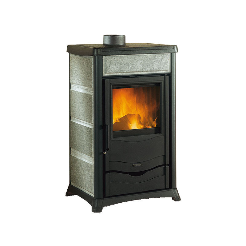 TermoRossella Plus Evo DSA 4.0 Holzofen Kessel – Leistungsstarke 11 kW Wasser- & Luftheizung