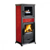 Effizienter wasserführender Holzofen mit Backofen TermoRossella Plus Forno DSA 4.0 – 11,1 kW Leistung