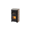 MBS Thermo Vulkan Plus Holzheizkessel 19kW mit integriertem Specksteinofen