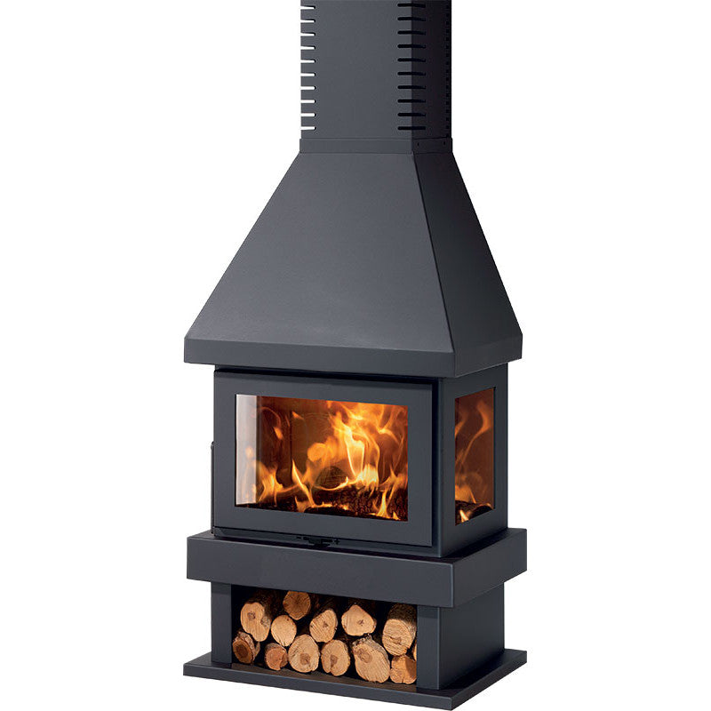 Panadero Kanada 5,9 kW Holzofen: Effizient, mit Dreifachverbrennung und Großer Sichtscheibe