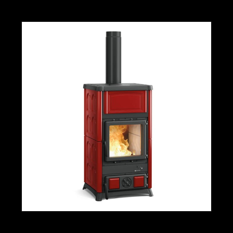 La Nordica Concita 2.0 Holzofen: Leistungsstarker 11,8 kW Kaminofen mit Majolika-Verkleidung