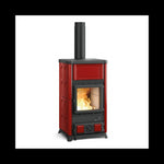 Lade das Bild in den Galerie-Viewer, La Nordica Concita 2.0 Holzofen: Leistungsstarker 11,8 kW Kaminofen mit Majolika-Verkleidung
