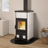 La Nordica Concita 2.0 Holzofen: Leistungsstarker 11,8 kW Kaminofen mit Majolika-Verkleidung