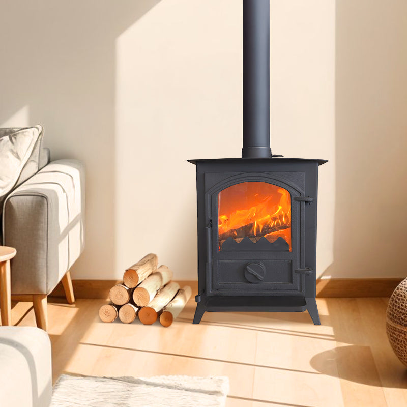 Etna Cottio Holzofen 7,5 kW – Kompakter, Effizienter Kaminofen mit Dreifachverbrennung