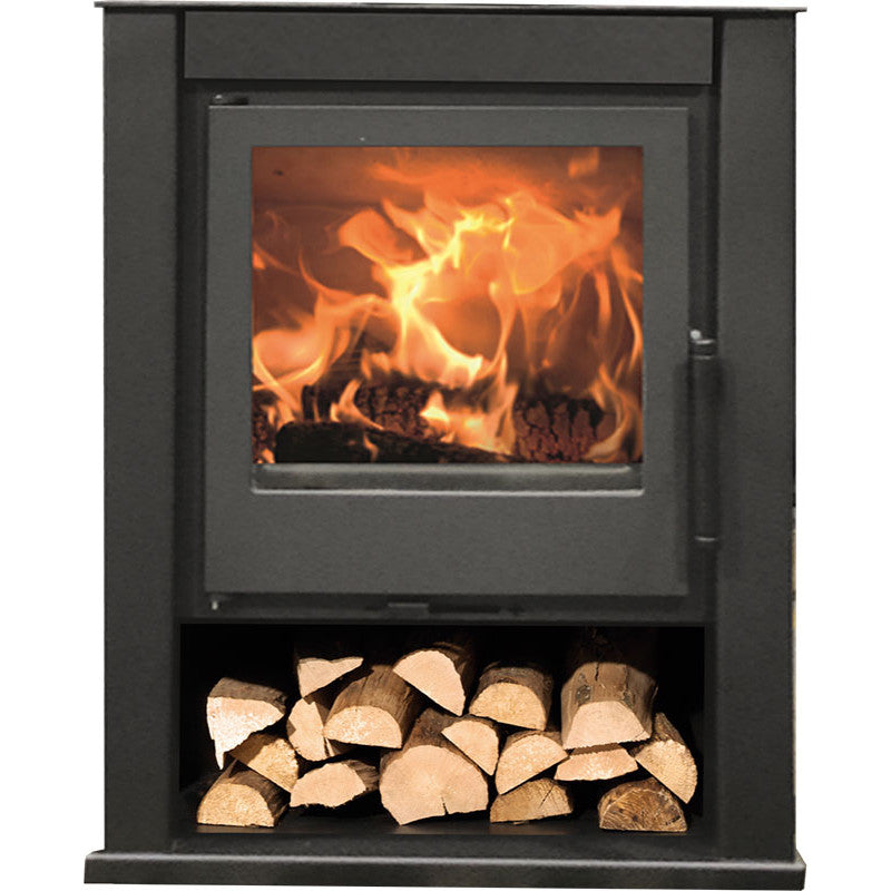 Panadero Sagres Eckholzofen 6,85 kW | Hoher Wirkungsgrad | Gemütliche Holzheizung