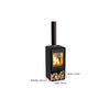 ETNA Domino Holzofen mit integriertem Scheitholzfach – 8,5 kW, Grüne Flamme A+