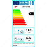Lade das Bild in den Galerie-Viewer, Godin Eco Holzofen 11,5 kW Leistungsstarker Kaminofen mit Gusseisen

