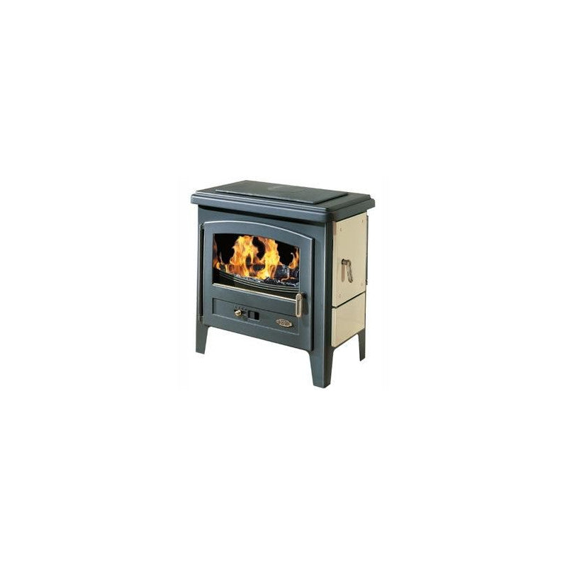 Godin Eco Kaminofen 9 kW: Effizienter Holzofen, 330 m³ Heizvolumen, 55 cm Scheite